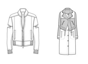 手繪、電腦與雜志款 百張服飾款式圖畫法全解析